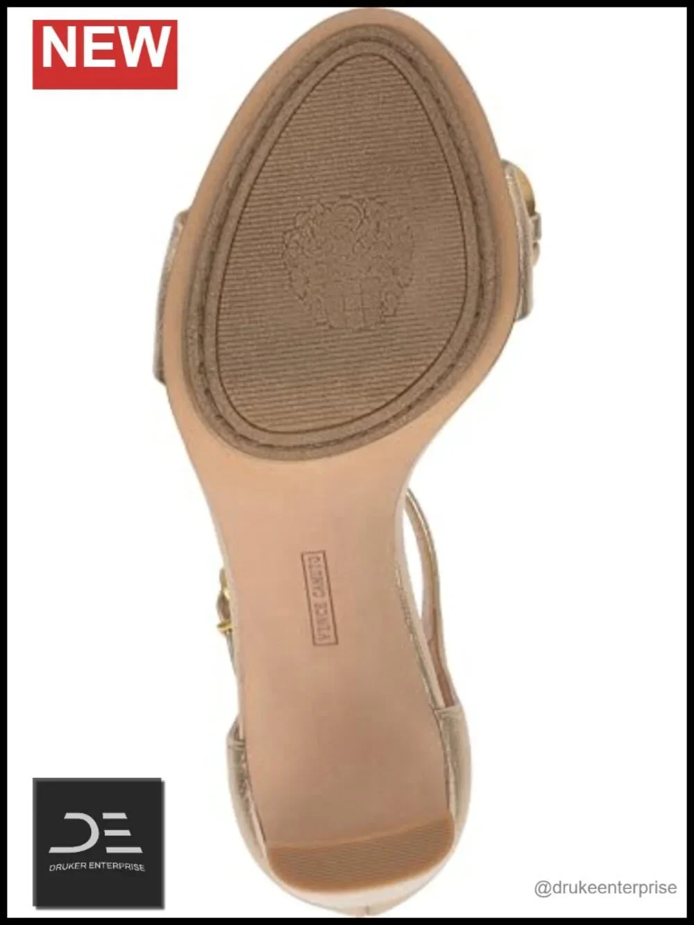 Vince Camuto Aurelia Leather Block Heel Sandals
